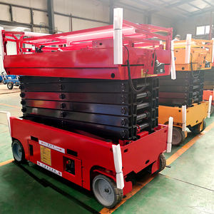 Piattaforma di Lavoro Aerea Elettrica Mobile, Altezza Massima 12m, Struttura in Acciaio al Manganese Q355B, Piano 2300x1170mm, Nuovo Modello - Product Image 5