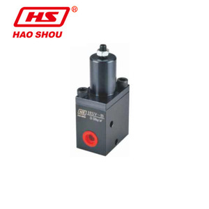 วาล์วควบคุมแรงดัน Hao Shou Hsv ขนาด 1/4 นิ้ว 315 บาร์ 60 ลิตร/นาที วาล์วไฮดรอลิกสองทาง - Product Image 1