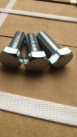 ANSI ASME B18.2.1 Grado 5,8 Estándar americano Cabeza hexagonal externa de EE. UU. Tornillo de rosca completa Perno hexagonal
