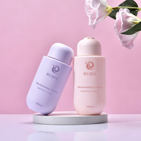 Vente en gros de flacons en plastique vides réutilisables pour lotion, avec bouchon à disque, 80 ml, 250 ml, 300 ml, 350 ml, 400 ml, 500 ml