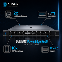 En Stock, Venta al Por Mayor, Nuevo Servidor en Rack Dell PowerEdge R660 1U Original de Doble Socket, 4ª y 5ª Generación Xeon Scalable, Servidor para Centro de Datos