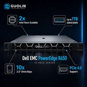 Disponibile all'ingrosso Nuovo Server Rack <span class=keywords><strong>Dell</strong></span> PowerEdge R660 1U Dual-Socket Originale con Processori Xeon Scalable di 4a e 5a Generazione per Data Center - Product Image 6