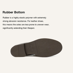 Produttore OEM di Mocassini in Pelle di Vitello Personalizzati, <span class=keywords><strong>Scarpe</strong></span> Derby Unisex in Vera Pelle con Punta Affusolata e Suola in Gomma - Product Image 5