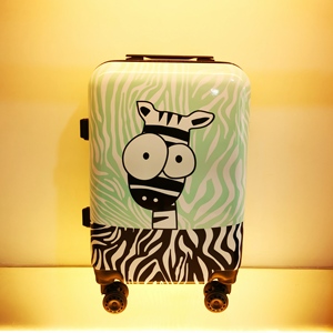 Ensemble de bagages en polycarbonate rigide 3 pièces au design tendance avec logo personnalisé et roulettes pivotantes fluides pour les voyages d'affaires - Product Image 6