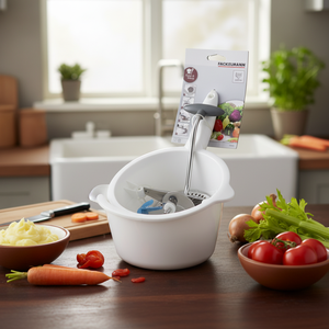 Mulino vegetale di 20cm di diametro con 2 dischi per la macinazione e la frantumazione delle verdure - Product Image 3