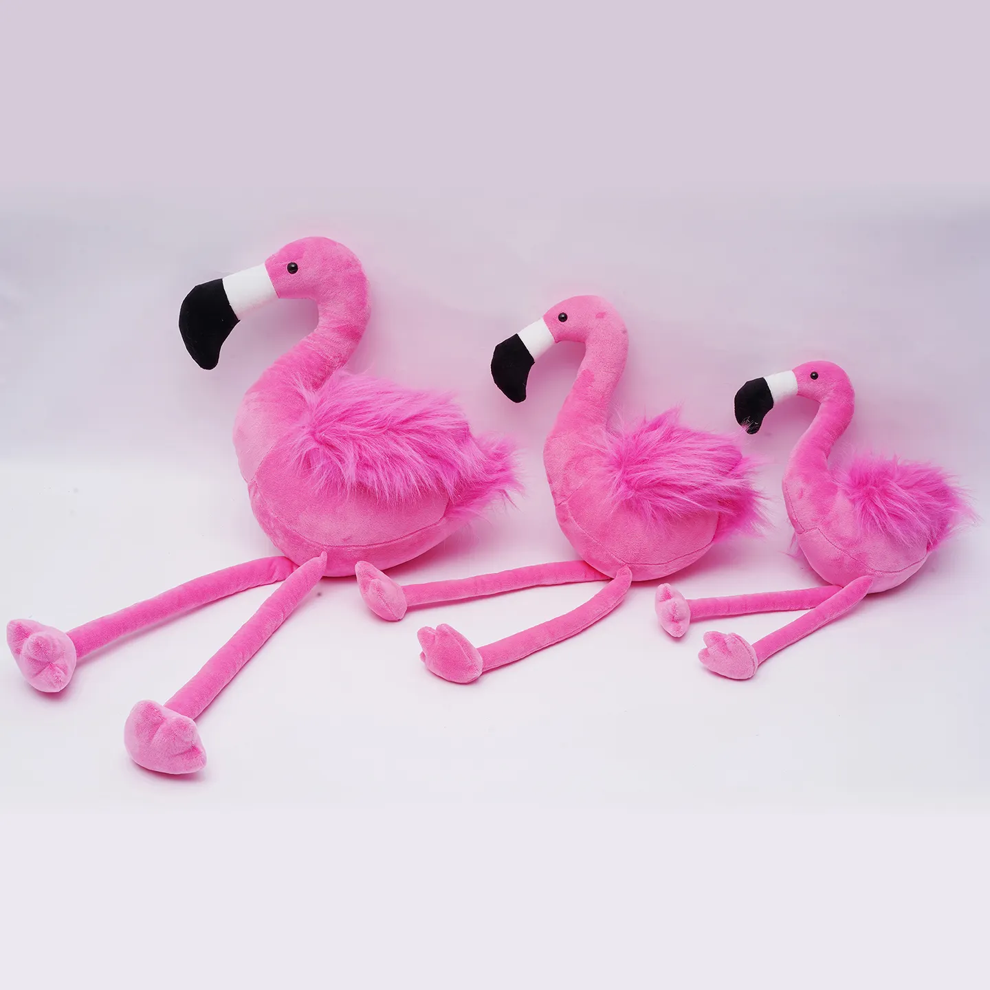 Custom Knuffeldier Speelgoed Ontwerp Gevoel Flamingo 'S Roze Grootte Kleur Kan Worden Geselecteerd Knuffel Speelgoed