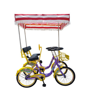 Vélos Surrey à deux places de 22 pouces pour 4 personnes/vélo tandem pour 2 personnes/vélo Surrey électrique - Product Image 6
