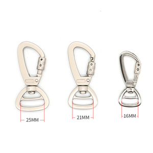 Zinc Alloy Dog Clip Large <b>Pet</b> <b>Leash</b> Quick Release Lockable Hardware Hook Bag Accessories Pearl Tea Color P-116 - Product Image 3