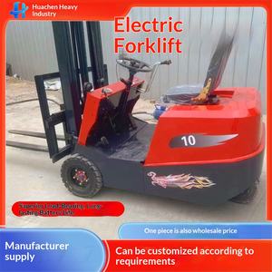 Montacargas Hidráulico Pequeño de 2 en 1 Toneladas, 3 Baterías de Litio, Configuración de Horquilla de Hierro Fundido - Product Image 1