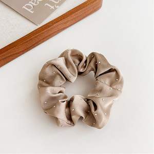 Juego de 2 Accesorios para el Cabello de Lujo Ligero Estilo Coreano, Cintas Elásticas para el Cabello con Pedrería - Product Image 3