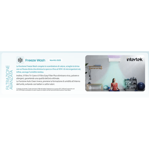 Aire Acondicionado Split WindFree de 12000 BTU, Eléctrico, con WiFi, Eficiencia Energética A++, Refrigerante R32, Silencioso, para el Hogar, Variable - Product Image 6