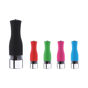 Moulin à poivre noir en bois <span class=keywords><strong>de</strong></span> bambou à piles ensemble <span class=keywords><strong>de</strong></span> moulin à <span class=keywords><strong>sel</strong></span> <span class=keywords><strong>de</strong></span> <span class=keywords><strong>mer</strong></span> et à poivre pour la cuisine avec lumière LED - Product Image 4