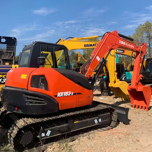 Horas bajas Kubota buen estado kx183 mini excavadora de 8,3 toneladas maquinaria de excavadora usada de China - Product Image 1