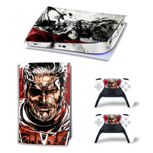 Pegatina de piel para PS5 Disk Edition, cubierta de pegatina para PlayStation <span class=keywords><strong>5</strong></span> y <span class=keywords><strong>2</strong></span> controladores para PS5 Disk, fibra de carbono - Product Image 3