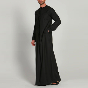 Túnica Tradicional Masculina de Alta Calidad, Nuevo Diseño Elegante e Informal, Largo hasta el Suelo, de Poliéster, Profesional - Product Image 2