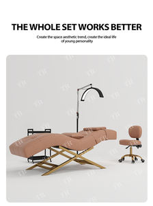 Juego Completo de Camillas para Pestañas <span class=keywords><strong>Turri</strong></span>, Muebles de Belleza, Camillas para Pestañas, Mesas y Camas de Masaje, Juego de Camillas para Lashista - Product Image 4