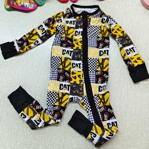 Gizli stok almak bebek bambu pijama batı öğeleri bebek Shortie rastgele boyutu ve renk Zippy çocuklar için - Product Image 1