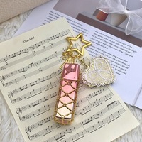 Article populaire : Pendentif de sac en maille de dentelle en alliage, porte-clés, filet de rangement portable pour clés de voiture, décoration polyvalente pour sac à main