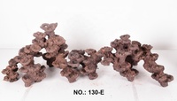 Aquarium de poissons marins 130-D, roche de récif de corail d'aménagement paysager en céramique artificielle à vendre, fonction roche vivante