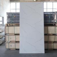 Penjualan Panas Lembaran PVC Marmer Modern Tahan Air dan Tahan Api 1220*2440mm untuk Dekorasi Interior