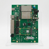 Placa de Alto Rendimiento Wifi 4G con Procesador de Doble Núcleo, Router Comercial Inalámbrico con PCB Verde FR-4, PCBA