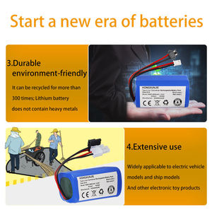 14.8V 2800mAh 18650 锂离子电池组 高循环寿命 适用于扫地机 电动自行车 儿童电动滑板车 公交车 OEM定制 - Product Image 4