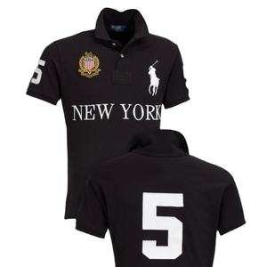 Nouveaux Polos Décontractés pour Hommes 100% Coton avec Logo d'Équipe – Hauts Sportifs Tricotés pour Fans de Football – Design Uniforme – Excellent Service - Product Image 2