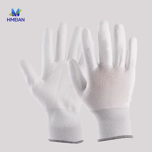 Guantes de Protección Laboral con Recubrimiento en la Palma, Antideslizantes, <span class=keywords><strong>ESD</strong></span>, Ajuste Perfecto, Venta al por Mayor, Guantes con Recubrimiento de <span class=keywords><strong>PU</strong></span>, Guantes <span class=keywords><strong>ESD</strong></span> - Product Image 3