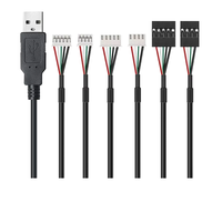 Cable de Datos Interno para Módulo de Pantalla Táctil, Conector de Terminal USB a PH2.0 XH2.54 Dupont 4P 5P, Componentes Electrónicos en Existencia