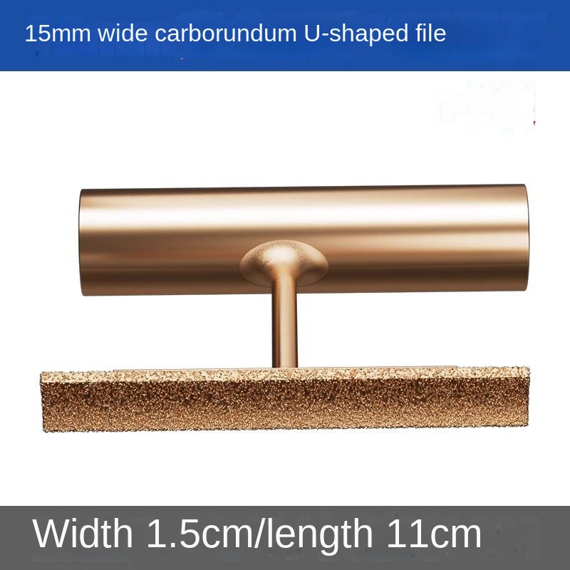 Marble U-shaped diamond file [width 1.5cm]]