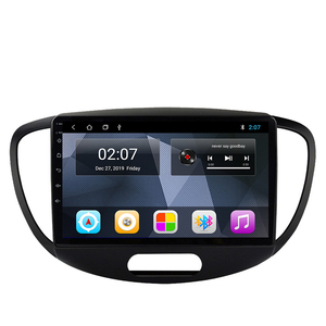 ขายส่งเครื่องเล่นวิทยุติดรถยนต์ระบบนำทาง GPS สำหรับรถยนต์ I10 ปี 14 ถึง 17 รองรับ Android Auto, Carplay และมัลติมีเดีย - Product Image 2