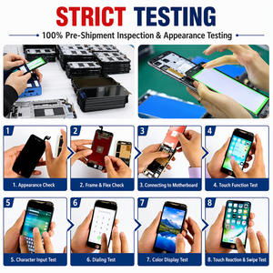 ชุดจอแสดงผล True Tone IC Transfer INCELL FHD สำหรับ iPhone <span class=keywords><strong>12</strong></span> <span class=keywords><strong>Pro</strong></span> 13 <span class=keywords><strong>Pro</strong></span> 14 <span class=keywords><strong>Pro</strong></span> ผ่านการทดสอบ 100% โมดูลจอสัมผัสสำหรับซ่อม - Product Image 6