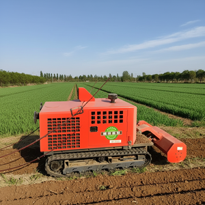 Universal Multi Device Diesel RC Tracked Heavy Duty <b>Brush</b> Cutter for Steep Slope and Riverbank <b>Vegetation</b> Clearing - Product Image 1