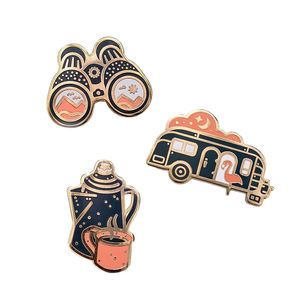Broches de Metal de Color Personalizado Exquisitos, Insignias y Pines de Solapa de Metal Fino, Artesanía de Fundición de Esmalte Suave - Product Image 5
