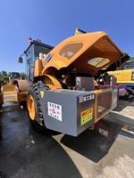 Compacteur vibrant à tambour unique d'occasion 22 tonnes XS223J, rouleau compresseur routier d'occasion, compacteur de sol 22000KG, fiable, original Chine