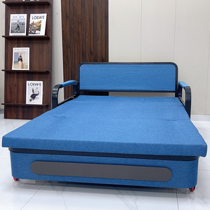 Divano Letto Pieghevole Compatto Personalizzabile Larghezza 1,28m - Salvaspazio per Piccoli Appartamenti e Uffici - Product Image 4