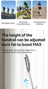 POM arrampicata macchina ad alta capacità portante arrampicata scala scalatore lunga vita di servizio con schermo elettrico Home Fitness - Product Image 4