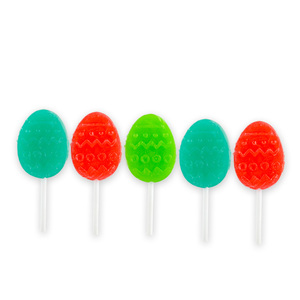 Halal Factory Price Colorful <strong>Easter</strong> Egg Lollipop Hard Candy <strong>Sweets</strong> for <strong>Easter</strong> Snacks - Product Image 1