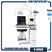 S-880B d'unité de chaise de réfraction ophtalmique de conception classique de SHTOPVIEW