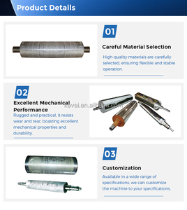 Tùy chỉnh thép không gỉ dập nổi Con lăn thép không gỉ Con lăn máy dập nổi sản phẩm của nhà sản xuất cho khuôn mẫu - Product Image 5