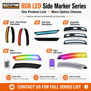อุปกรณ์เสริมกันชน LED สีเหลืองอำพันสำหรับรถฟอร์ดฟิวชั่น2010-2012สภาพใหม่อายุการใช้งานยาวนาน66 * SMD2835 - Product Image 5