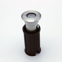 Luminaire encastré extérieur étanche IP68 1W pour piscine, mur ou coin, à installer sous terre