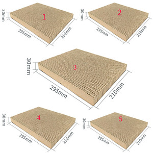 Grattoir à ongles <span class=keywords><strong>pour</strong></span> <span class=keywords><strong>chat</strong></span> en carton ondulé grand format, anti-rayures, durable, protection de canapé, activité <span class=keywords><strong>pour</strong></span> <span class=keywords><strong>chat</strong></span> d'intérieur, toutes saisons - Product Image 6