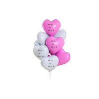 Ballons étoiles imprimés à faible MOQ, ballons personnalisés avec logo, ballons décoratifs publicitaires, ballons en feuille de Mylar de 18 pouces à vendre