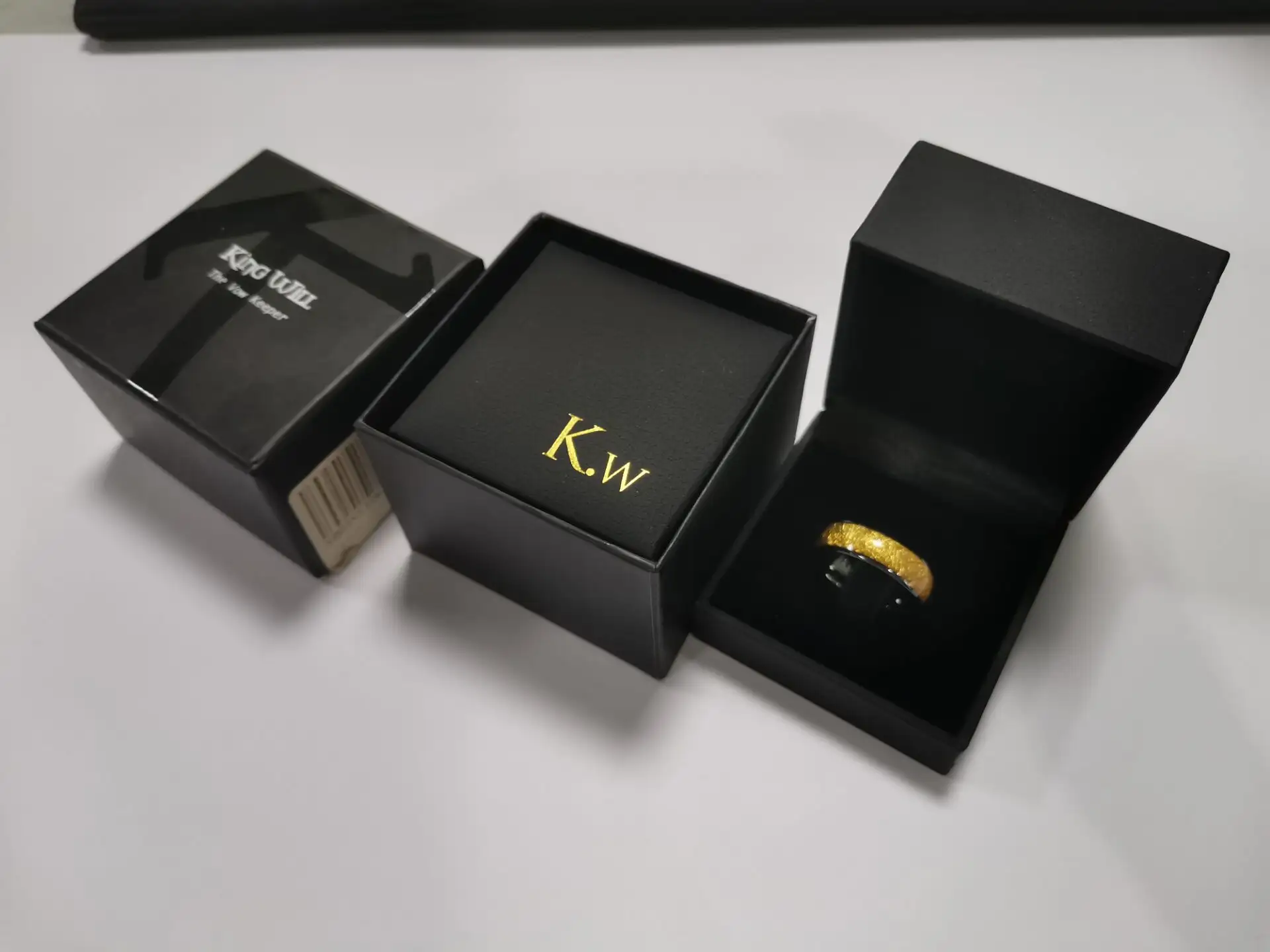 Cincin NFC kayu 13.56Mhz kustom kayu pintar Ntag 213 NFC cincin pintar