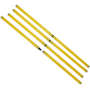 Set di coni con ostacoli-coni da allenamento <span class=keywords><strong>e</strong></span> pali di agilità-attrezzatura per l'allenamento della velocità con scala di agilità regolabile per animali domestici - Product Image 3