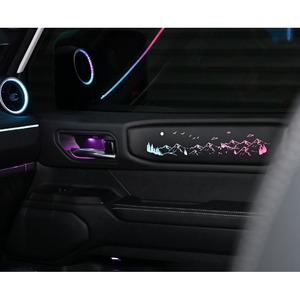Luz Ambiental RGBIC Premium para Auto, Tira Acrílica Symphony, Lámpara Interior de Neón para Toyota PRADO/LC250 2024-2025 - Product Image 4