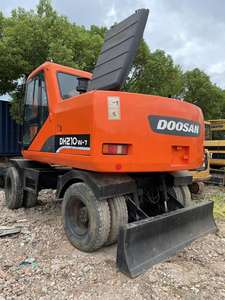 Excavadora de ruedas usada, maquinaria de movimiento de tierras, DOOSAN, a la venta, de segunda mano - Product Image 3