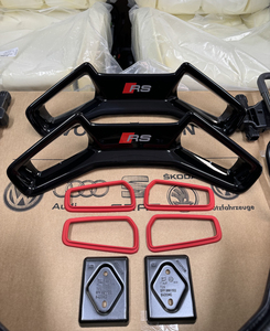 Pour <span class=keywords><strong>Audi</strong></span> A3 A4 A5 A6 A7 <span class=keywords><strong>A8</strong></span> Q3 Q5 Q7 Siège sport en fibre de carbone personnalisé Cuir véritable RS pour RS6 RS7 Barrel Racing Automobile - Product Image 4