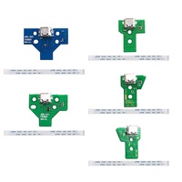 Circuit imprimé de prise de Port de charge USB pour carte PCB de contrôleur PS4 avec câble ruban flexible JDS 011 001 030 040 055(JDS-011)
